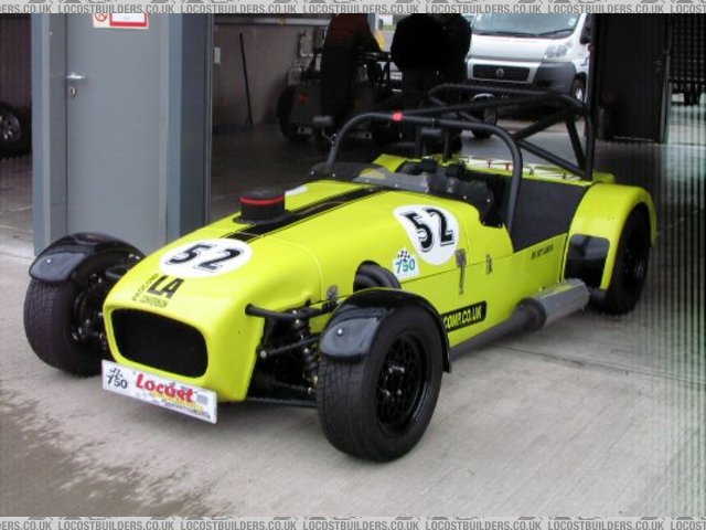 The new Lewisham college BIO car on it's first shake down at Donnington.